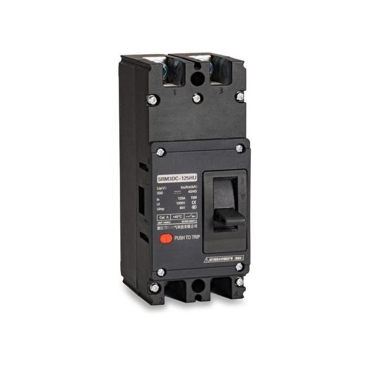 高压直流塑壳断路器流2P100A~800A电压800V1000V开关具有隔离功能