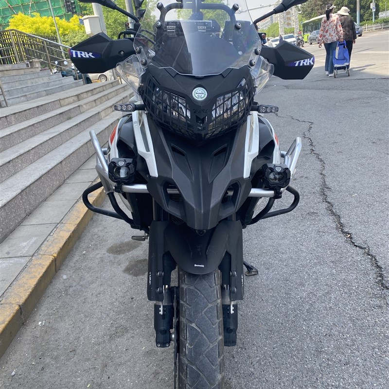 贝纳利2 552改装保险杠TRK2X发动机保护架上下护杠配件