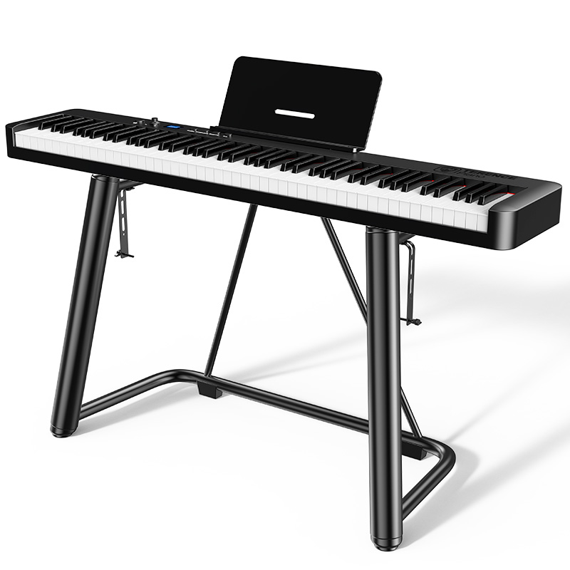 加粗U型电钢支架通用琴架1键88键电子琴古筝键盘合成器家用架子