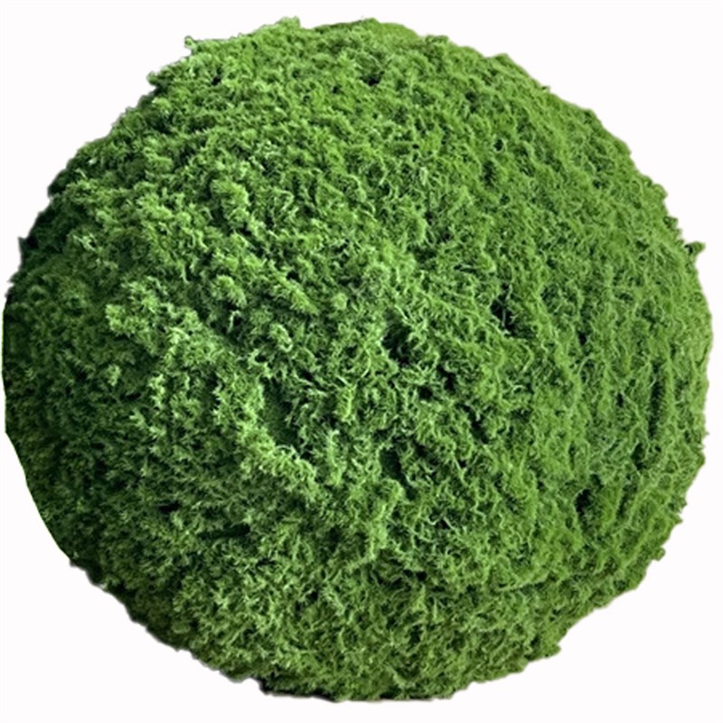 仿真苔藓球草球圆球绿球景观造景植物软装青苔球吊装苔癣绿植球形