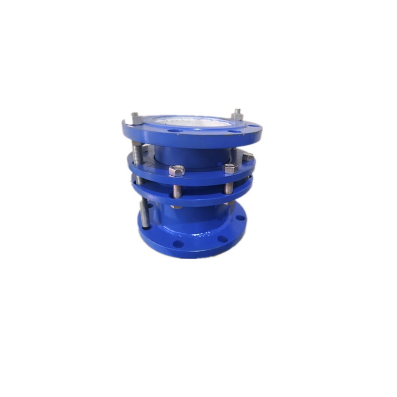 可拆式法兰限位松传力接头不锈钢30给排水管快速伸缩器DN100