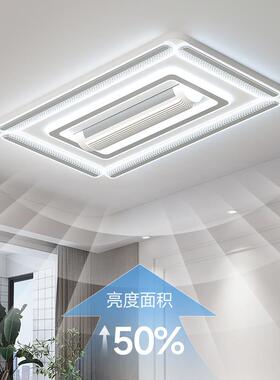 无叶风扇灯简卧吸顶风扇灯力SC104超强风现代简约客极厅灯具全屋