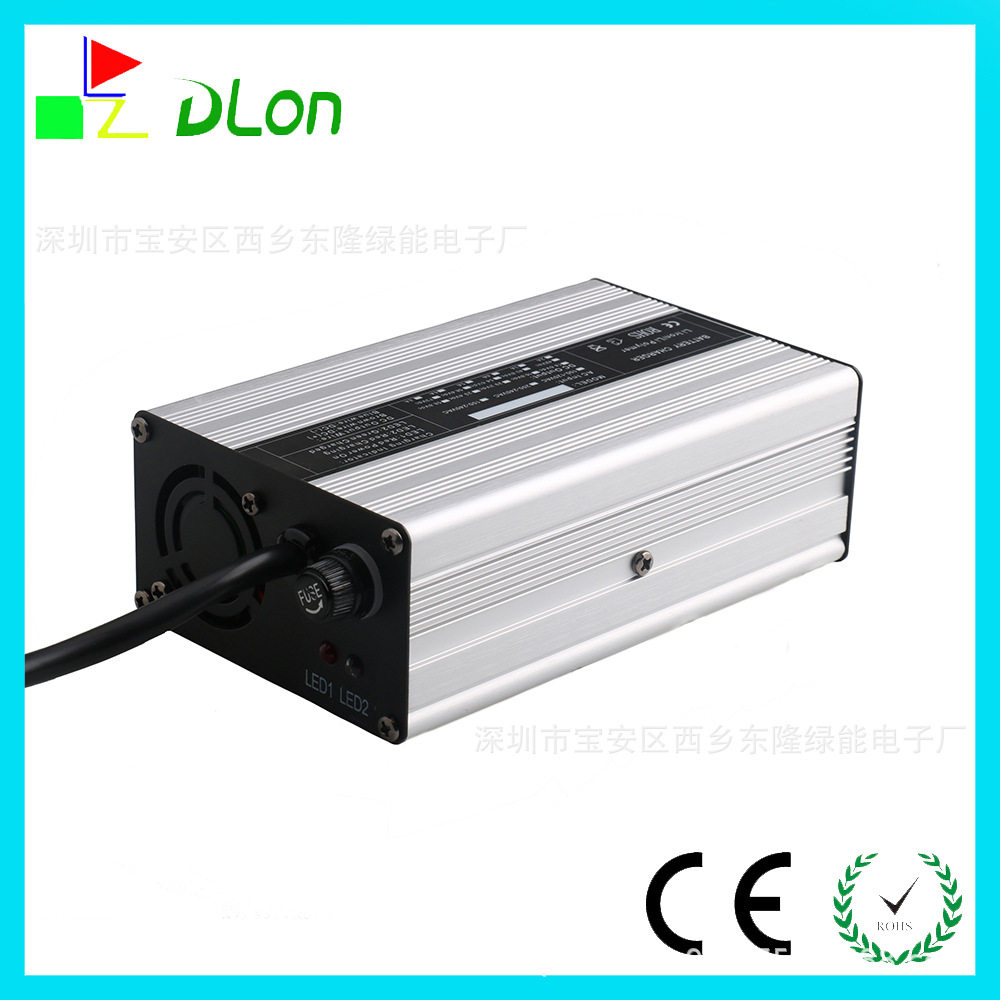 54.6V 2A(48V2A)13串18650 锂电碰碰车扭扭车充电器