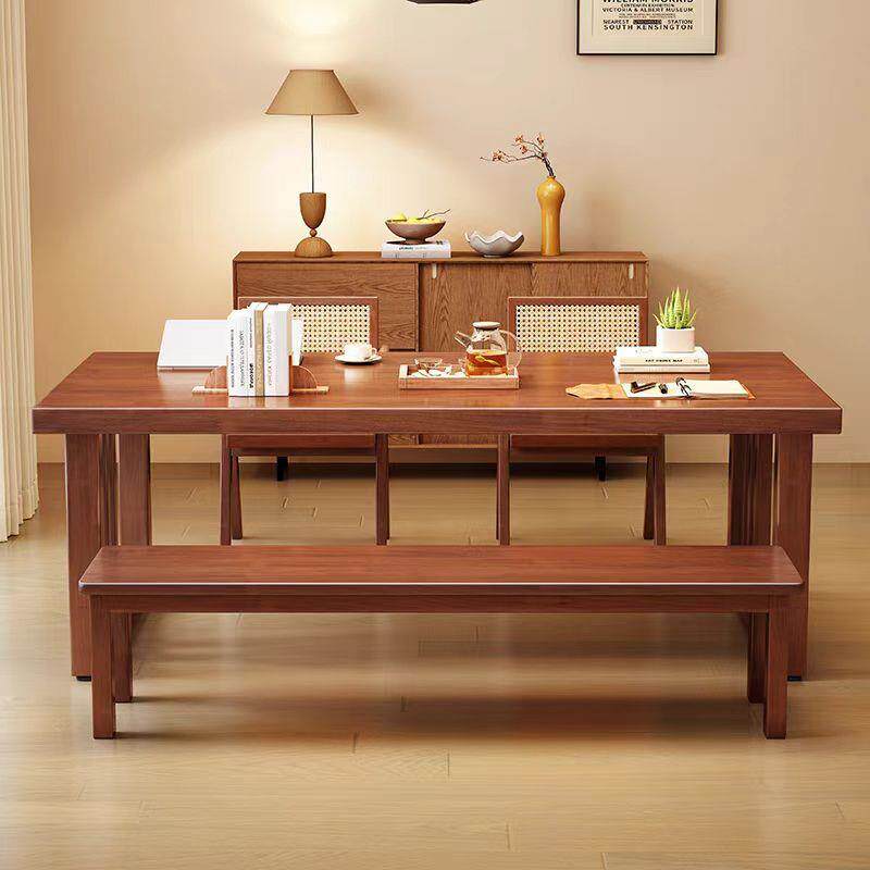 会议桌桌简约实代木现形办公长方办DYL公长室桌椅组合长条洽谈工