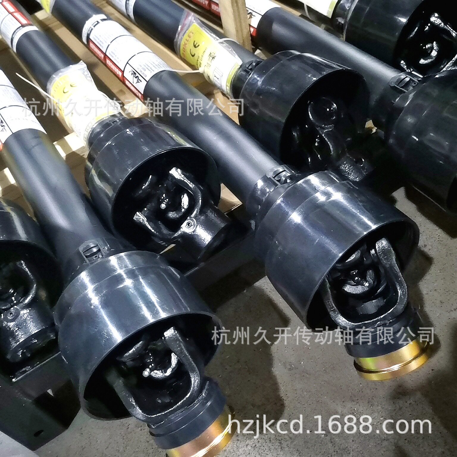 三角管农机传动轴纽扣型防护罩六键花键叉工厂直销传动轴总