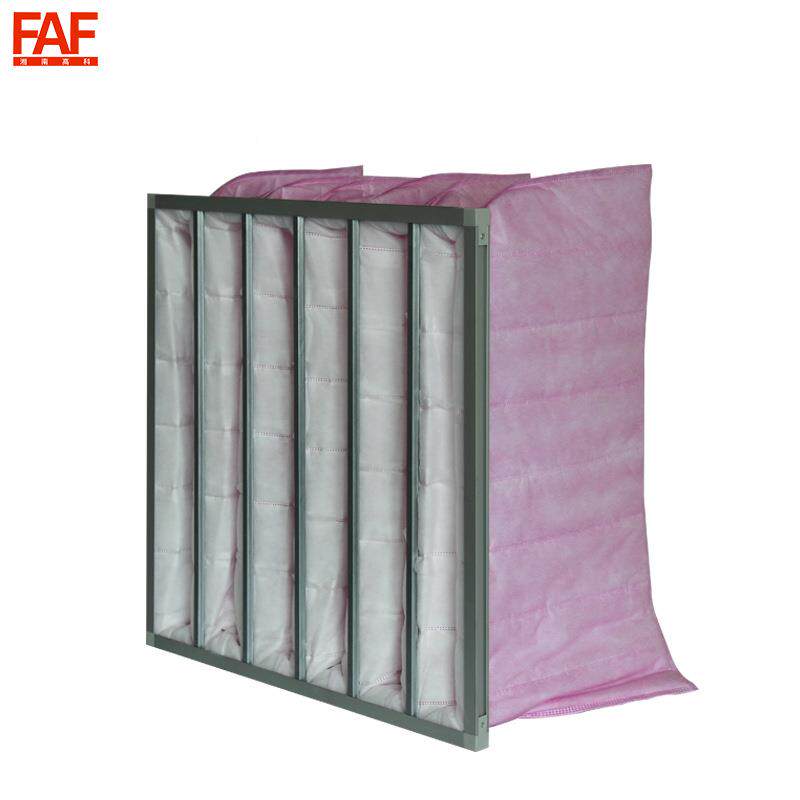 玻璃纤气维袋式效中空过滤器G4初效无纺布镀滤锌框网净化成MZI套