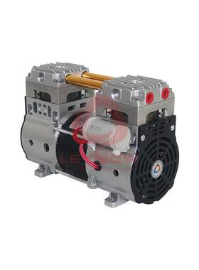 莱诺低噪音空压机小型压缩机LP-550C无油静音木工喷漆真空泵