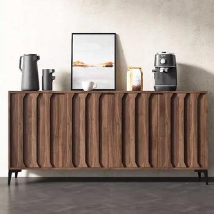 新中式 餐边柜家用关实木柜GOD子玄柜边柜置储物柜斗柜客柜厅隔断