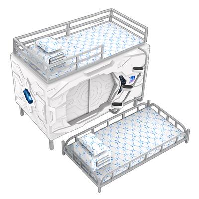 家庭上下铺双层床民人青年旅舍上下铺61941太空舱高宿低床青下旅