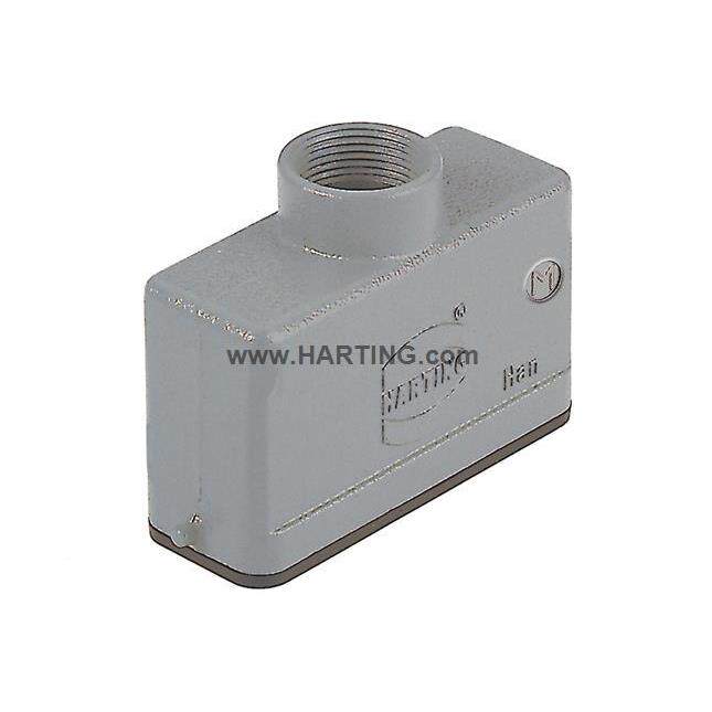 19200161JOZ440德国hartingHAN16A上壳顶出线重载连接器2M0