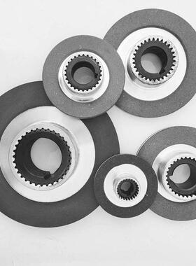 YEJ25电机刹2车盘4K马达SDZ51-450电磁失电W制SDZ1-450动器用制动