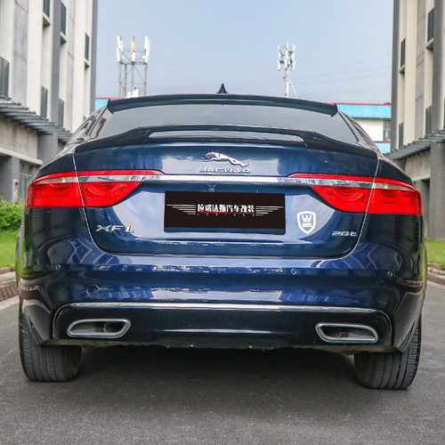 适用于捷豹XF XFL XFR XFR-S X250 X260 2016-2023年碳纤维后扰流