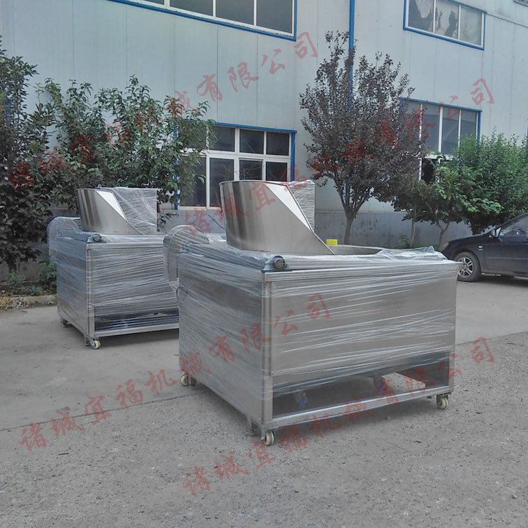 豆泡油炸机 鱼豆腐油炸生产线 宜福炸油豆腐机器设备 电热锅价格