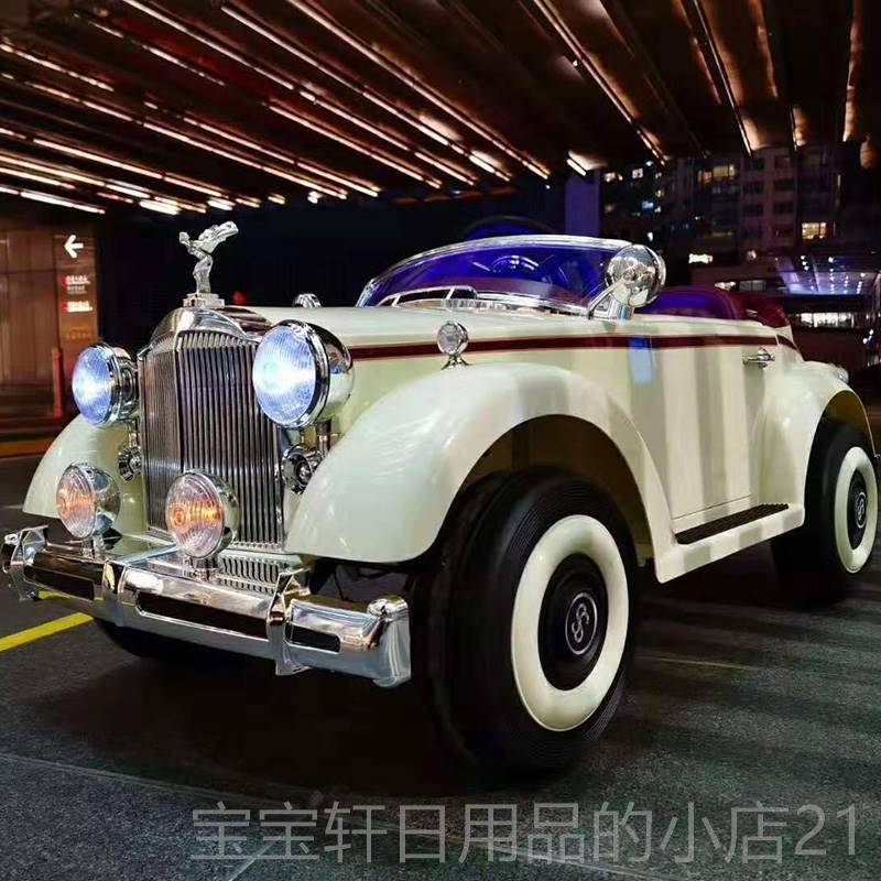 正品儿童电动汽车遥男女宝小宝孩电动车四轮控玩具可车坐人