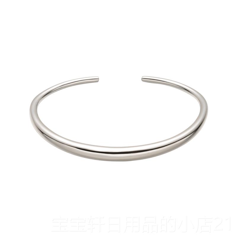 正品SD生ROV送素觉足银实心手镯女时尚镯子个性纯银U女友日礼物实