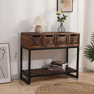 高档家用门经济型关柜斗柜边柜置物架新款厅玄多层木收纳柜鞋架实