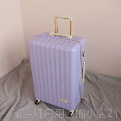 高档MA万NRE李箱女出口本airway静行音向轮网红旅行箱202日4寸拉