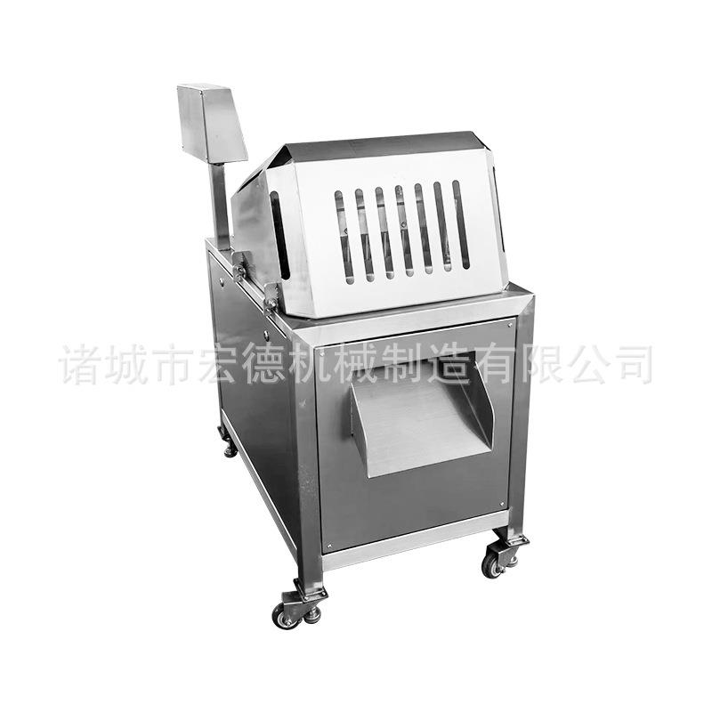 半鸡半鸭二切块冻机排维骨五花肉板数控剁鸭块机24105腊味鸡鹅切