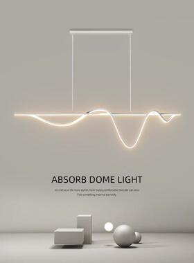 餐厅吧吊灯RM005现代约大气简2025年新款饭厅灯极简卧室房灯台橱