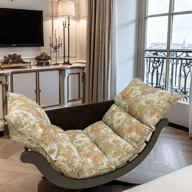 香蕉船摇椅简约实木单人沙发新款家居躺椅客厅家用复古休闲摇摇椅,玩具/童车/益智/积木/模型,垂直悬浮玩具,淘宝优惠券,粉丝福利购,淘宝优惠卷