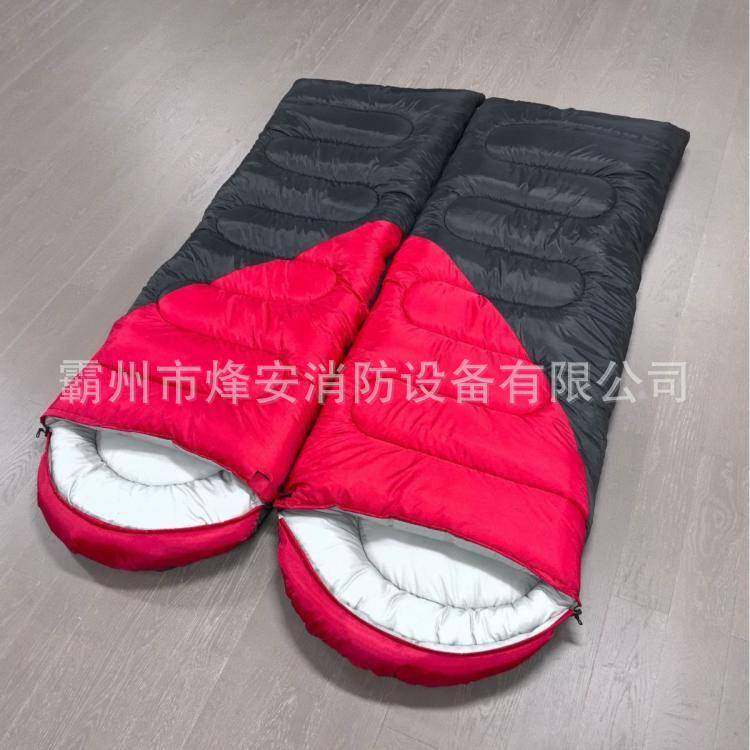 发热usb插电加热睡袋冬季保暖成人抗寒睡 袋户外单人车载睡囊