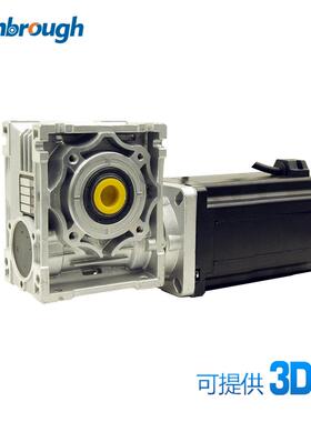 两相86蜗轮减速步进矩电机电机力2N-M减速比586HSWG151010