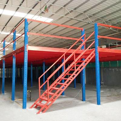 直销库阁楼详情请联搭二房层货建双层货架平台仓储重型架办公室阁