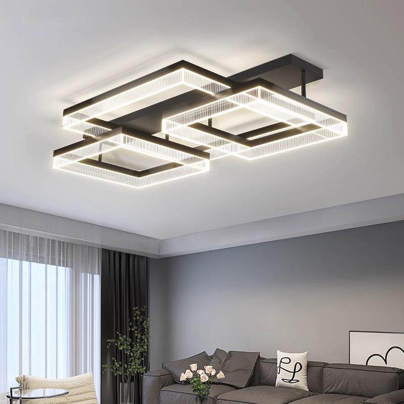 客厅主灯灯灯现简约轻奢大气导光板广东中山具全KDE屋套代餐吸顶