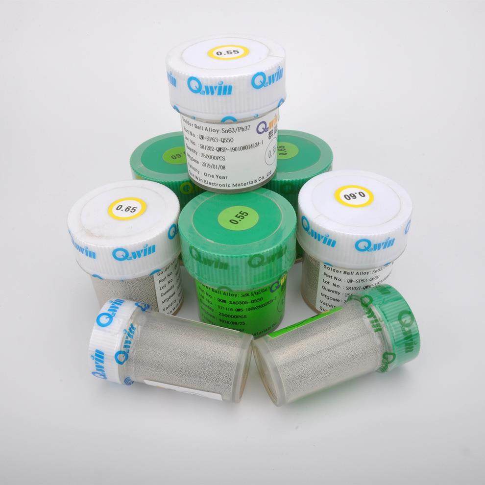 群威BGmA植锡球6337锡珠25万粒0.25mm0.3WTE5mm045mmm0.5m0.6m锡.