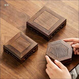 桌面窗花多肉兰花SGT盆托窗架竹架子台飘小办公桌工位绿植置物架