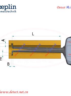 L2P55571P3三点式内径卡规55-75mm德国kroeplinG553数显卡2规
