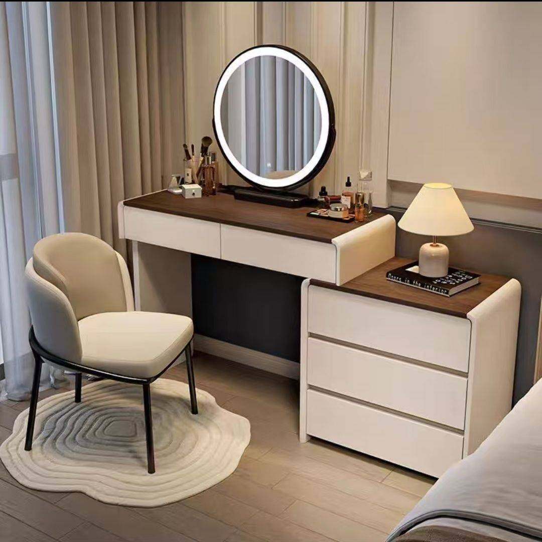 实木梳妆台轻奢卧室感梳妆桌子简约现代化妆桌斗柜一体收纳柜,玩具/童车/益智/积木/模型,垂直悬浮玩具,淘宝优惠券,粉丝福利购,淘宝优惠卷