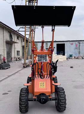 小型柴油四HNT驱小铲车904工养工程地推土清垃圾农用电装载机动殖