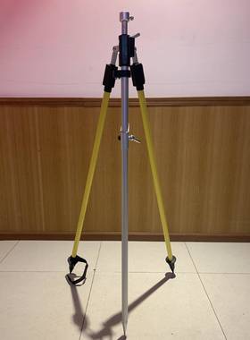 华盛对中杆2米3米5米镜三脚架棱镜杆加厚对QER支架手扶杆中21.棱5