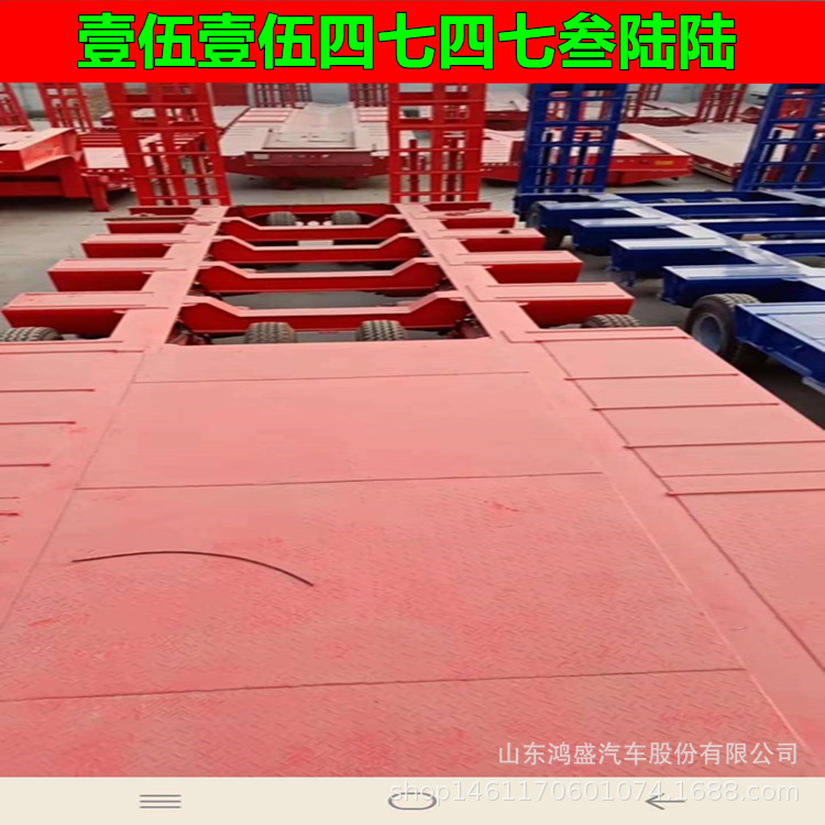 青岛15米4线8轴拖板车120吨
