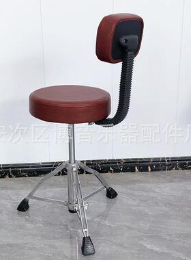 舒可升降鼓BYG002凳儿童人稳定适带减震靠背PU皮调节可成高度便携