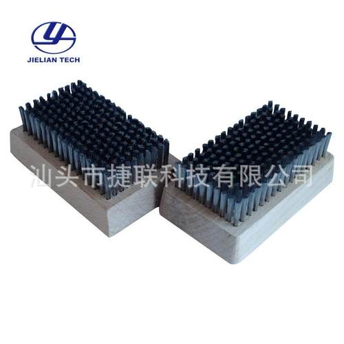 国不锈钢钢丝筒刷铜丝工业陶瓷产金属网纹辊SBK清洗工具滚刷方形