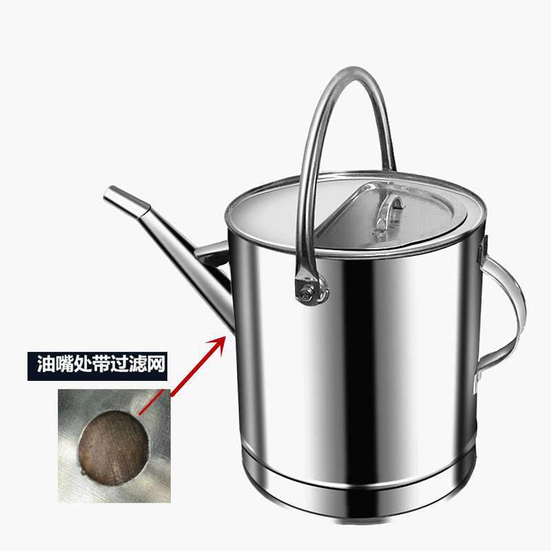 加厚不钢锈加油桶20升15汽升10升嘴长带盖无品牌/带滤网油桶机油