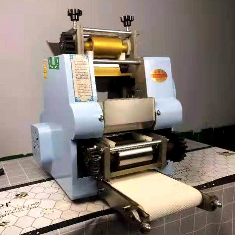 全0006包自商用水动饺皮机饺子皮机子皮烧麦皮混功沌皮擀皮机小型