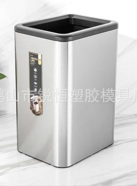 GOK不锈钢无盖圾桶大号厨房家用客厅摇盖888/09908A/5508808/990