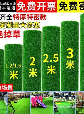草坪地人工假草坪塑料绿色阳台户幼儿园垫庭WTT铺院外人造毯草皮