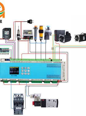 23进2出继电器简易PLC一体机可OSM-64R-程控制器逻辑时间模拟量3