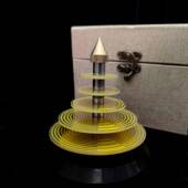 MWO偏振盘水晶充能净化消磁炁场发生器电磁MWO多频共振仪