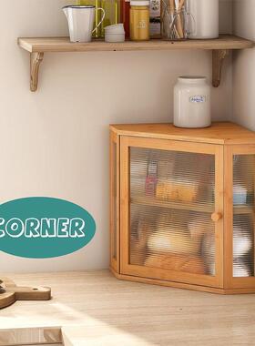 木收制面包箱面包储箱透包明式面包纳箱厨房柜存台角面RNI盒厂家