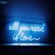 英文字母All Love霓虹灯亚克力发光字造型灯氛围灯 Your Need