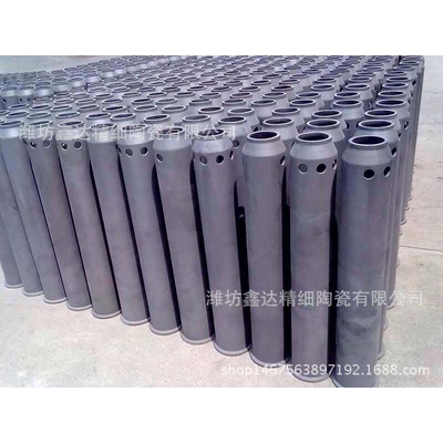 碳化硅喷火嘴，碳化硅烧嘴套，反应烧结碳化硅，碳化硅耐火管