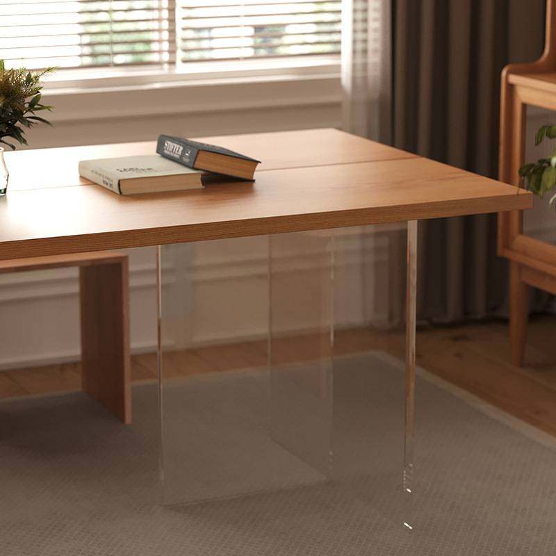 严选实木餐桌 家用客厅亚克力悬浮岛台长方形餐厅简约餐桌椅组合,玩具/童车/益智/积木/模型,垂直悬浮玩具,淘宝优惠券,粉丝福利购,淘宝优惠卷