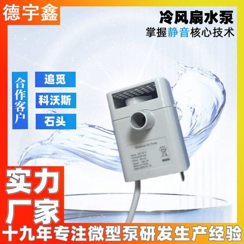 加湿器水泵 DC12直流水泵水培种菜微型水泵 循环静音直流无刷水泵