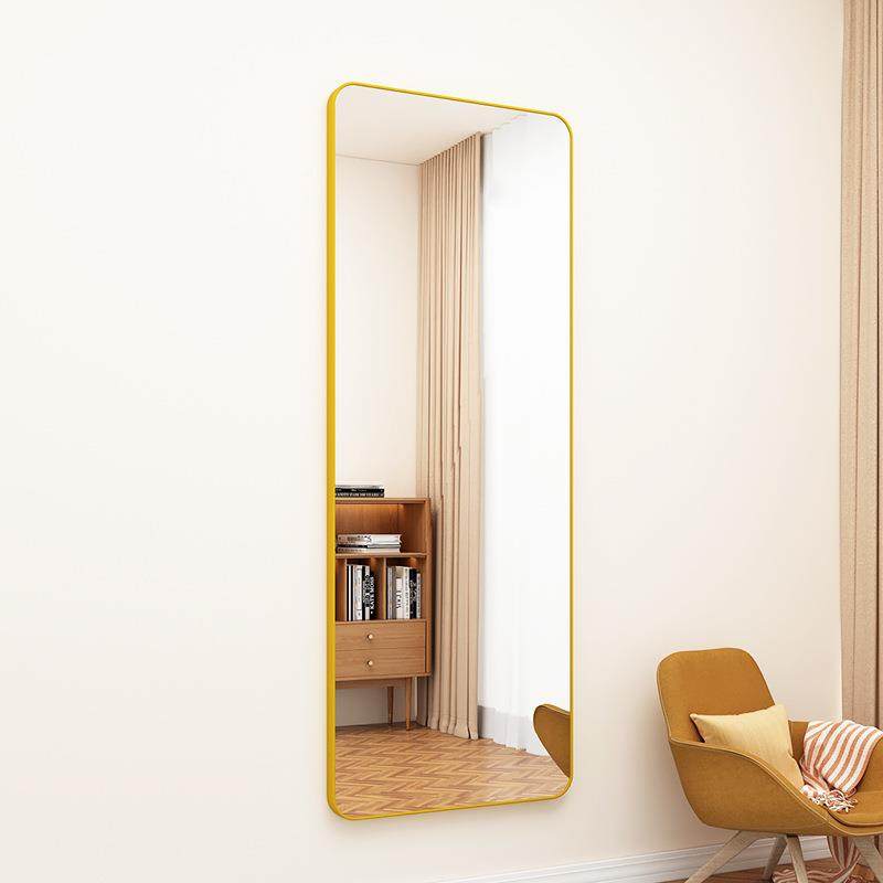 镜子全身立穿衣家镜用挂墙贴墙51163自试衣粘镜体女生卧室壁挂式