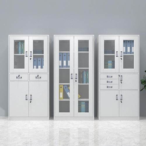 文件柜onnais78铁皮柜办屉公室财务资料档柜柜带案锁凭证带抽文件